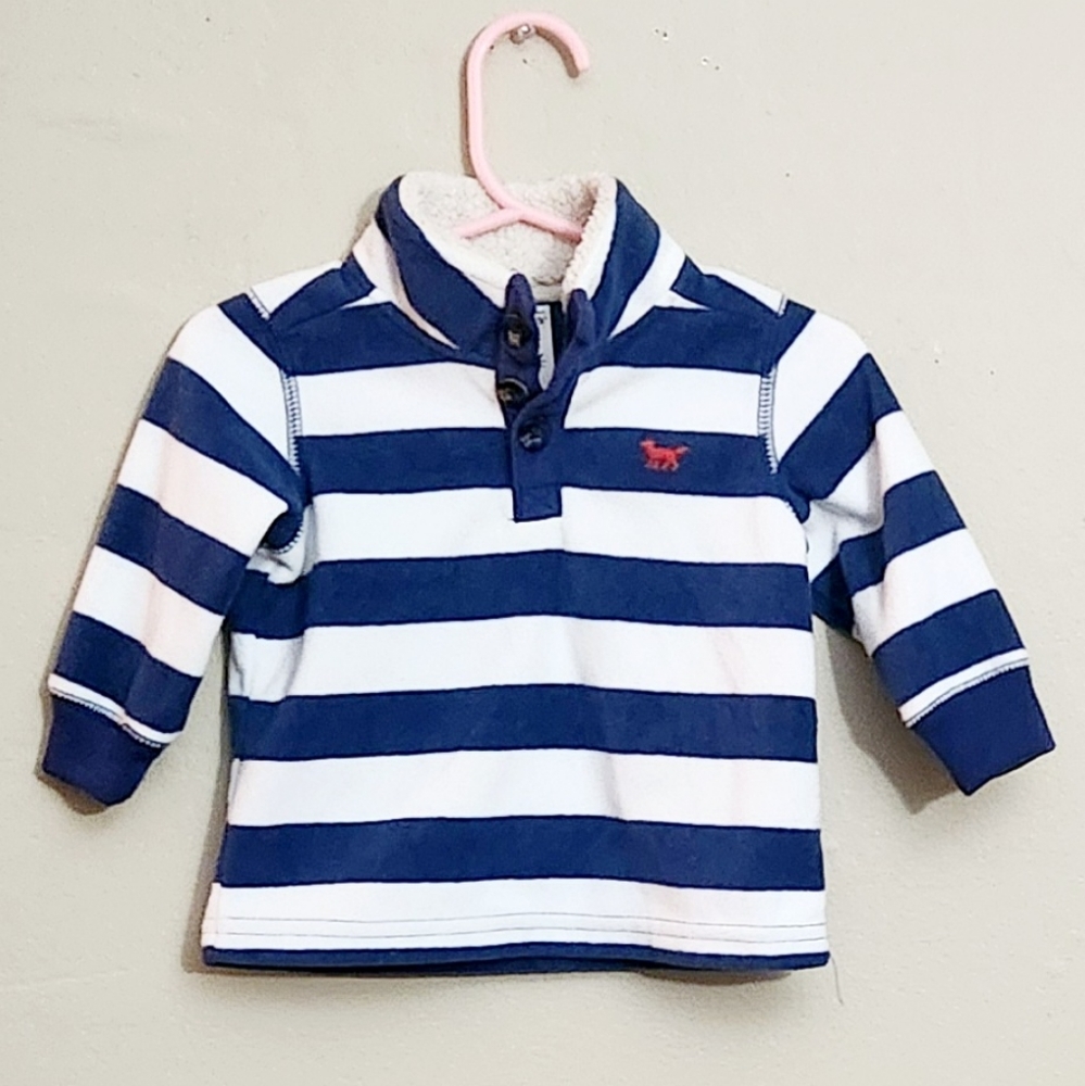 Carter's Baby boy's fleece pullover sweater Size 6M